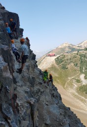 The team on the wall